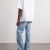 Camp-Collar Logo-Embellished Cotton-Poplin Shirt - BK Camp-Collar Logo-Embellished Cotton-Poplin Shirt - BK