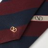 6cm Striped Silk-Jacquard Tie - CU