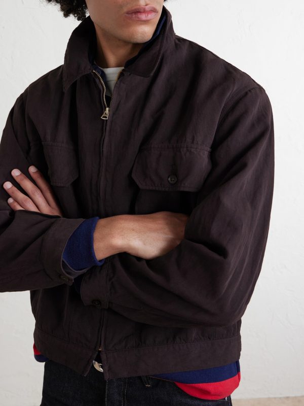 Cotton and Linen-Blend Jacket - CU