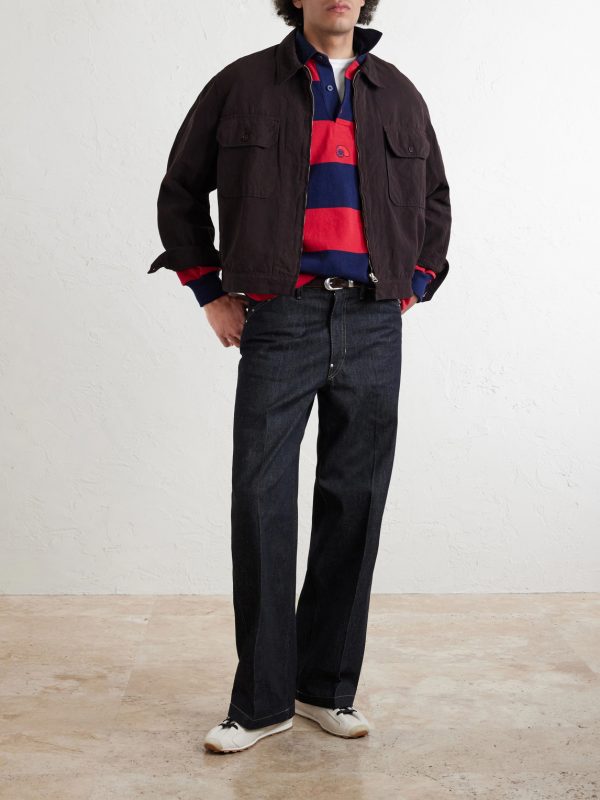 Cotton and Linen-Blend Jacket - OU