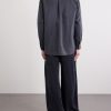 Silk-Gabardine Shirt - BK Silk-Gabardine Shirt - BK