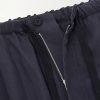 Straight-Leg Silk-Gabardine Drawstring Trousers - E1 Straight-Leg Silk-Gabardine Drawstring Trousers - E1