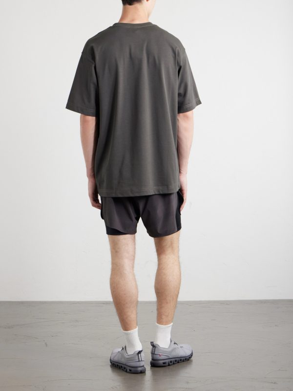+ Erewhon Club Collective Cotton-Blend Jersey T-Shirt - BK + Erewhon Club Collective Cotton-Blend Jersey T-Shirt - BK