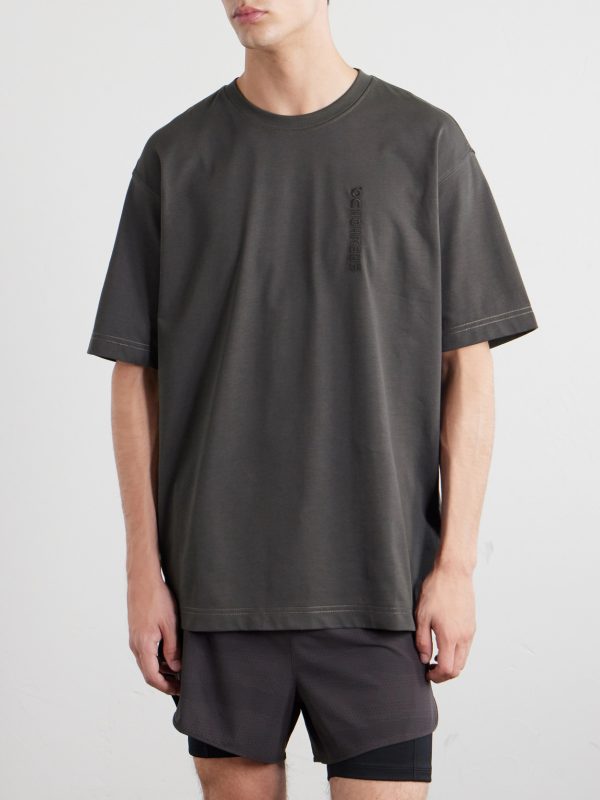 + Erewhon Club Collective Cotton-Blend Jersey T-Shirt - FR + Erewhon Club Collective Cotton-Blend Jersey T-Shirt - FR