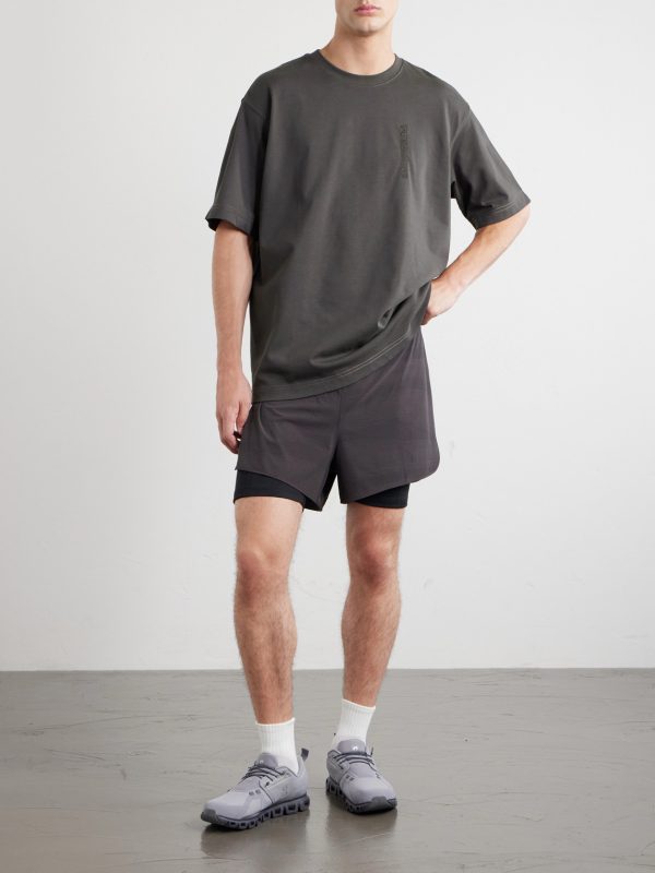 + Erewhon Club Collective Cotton-Blend Jersey T-Shirt - OU + Erewhon Club Collective Cotton-Blend Jersey T-Shirt - OU