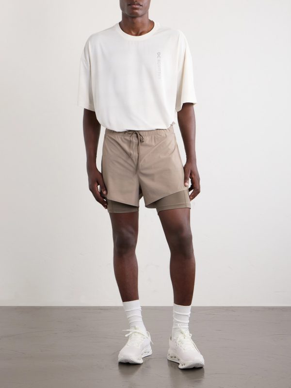 + Erewhon 2-in-1 Straight-Leg Layered Recycled-Shell Shorts - OU