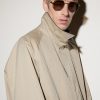 Santos Aviator-Style Gold and Silver-Tone Titanium Sunglasses - OU