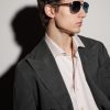 Santos de Cartier Aviator-Style Silver-Tone Sunglasses - OU Santos de Cartier Aviator-Style Silver-Tone Sunglasses - OU