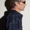 Godron Oval-Frame Acetate Sunglasses - BK Godron Oval-Frame Acetate Sunglasses - BK