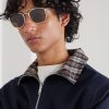 Aviator-Style Gold- and Palladium-Tone and Tortoiseshell Acetate Sunglasses - OU