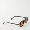 Godron de Cartier Square-Frame Acetate Sunglasses - FR