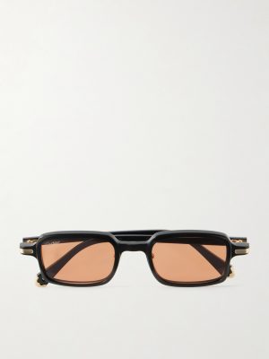 Godron de Cartier Square-Frame Acetate Sunglasses Godron de Cartier Square-Frame Acetate Sunglasses