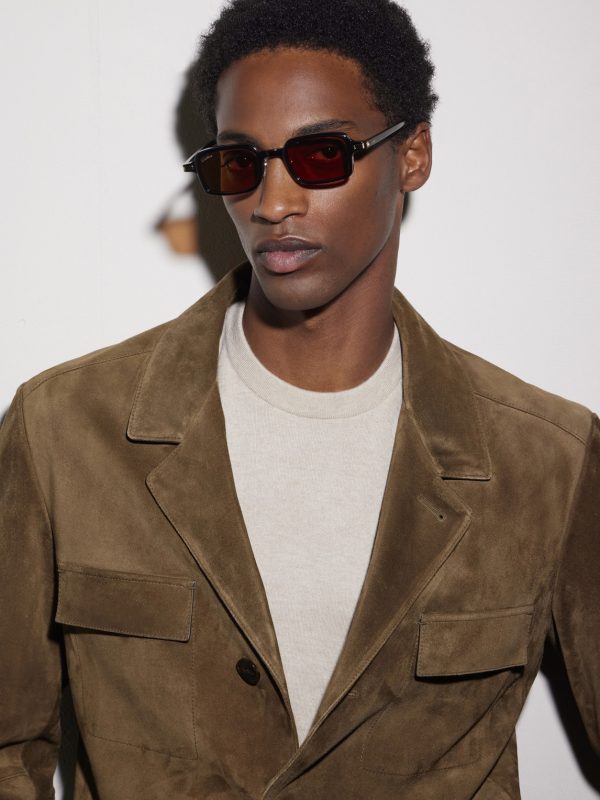 Godron de Cartier Square-Frame Acetate Sunglasses - OU