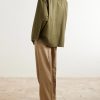 Oversized Cotton and Linen-Blend Twill Shirt - BK Oversized Cotton and Linen-Blend Twill Shirt - BK