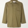 Oversized Cotton and Linen-Blend Twill Shirt Oversized Cotton and Linen-Blend Twill Shirt