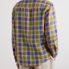 Checked Linen Shirt - BK