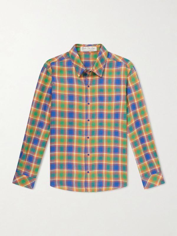 Checked Linen Shirt