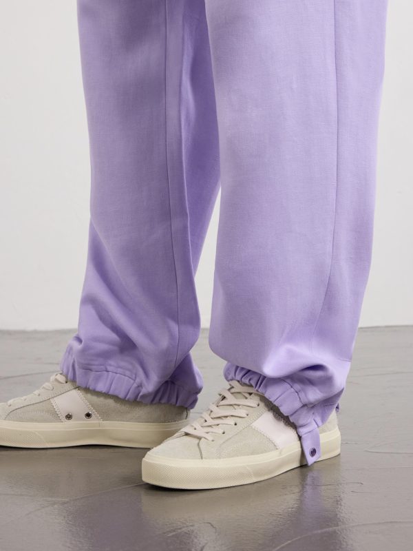 Linen Drawstring Sweatpants - E1 Linen Drawstring Sweatpants - E1