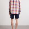 Daybreak Checked Linen Shirt - BK