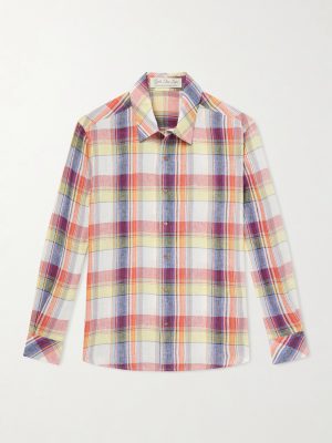 Daybreak Checked Linen Shirt