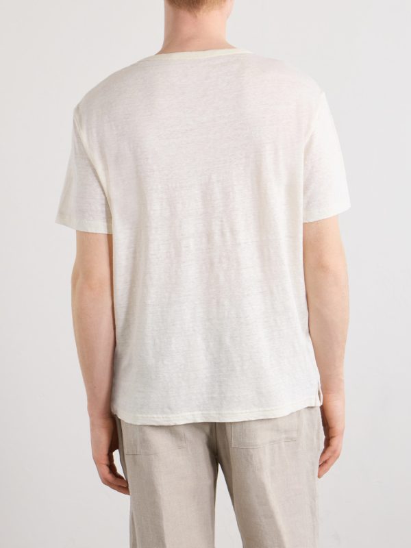 Signature Linen T-Shirt - BK