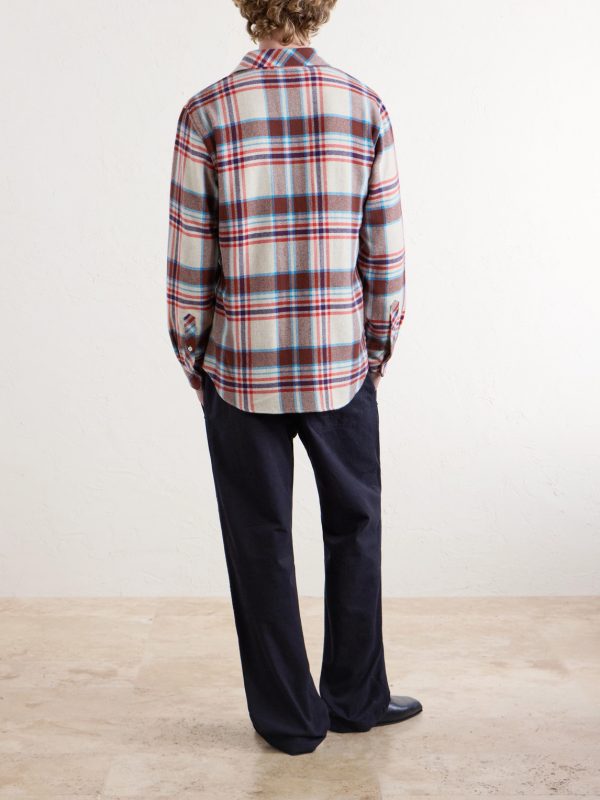 Checked Cashmere Shirt - BK