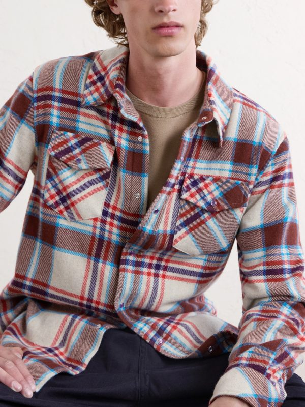 Checked Cashmere Shirt - CU