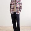 Checked Cashmere Shirt - OU