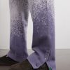 Ombre Straight-Leg Cashmere Trousers - E1 Ombre Straight-Leg Cashmere Trousers - E1