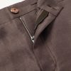 Straight-Leg Linen-Twill Shorts - E1