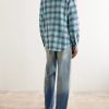 Lagoon Checked Cashmere Shirt - BK