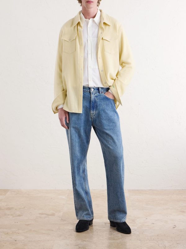 Daffodil Cashmere Shirt - OU Daffodil Cashmere Shirt - OU