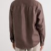 Cocoa Linen Shirt - BK