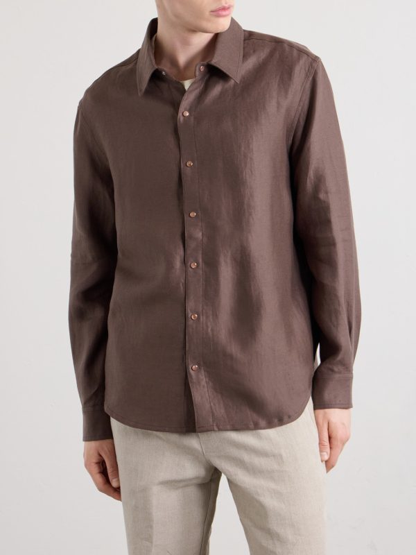 Cocoa Linen Shirt - FR