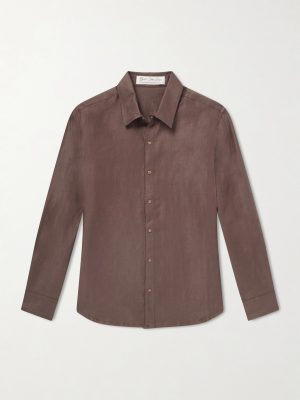 Cocoa Linen Shirt