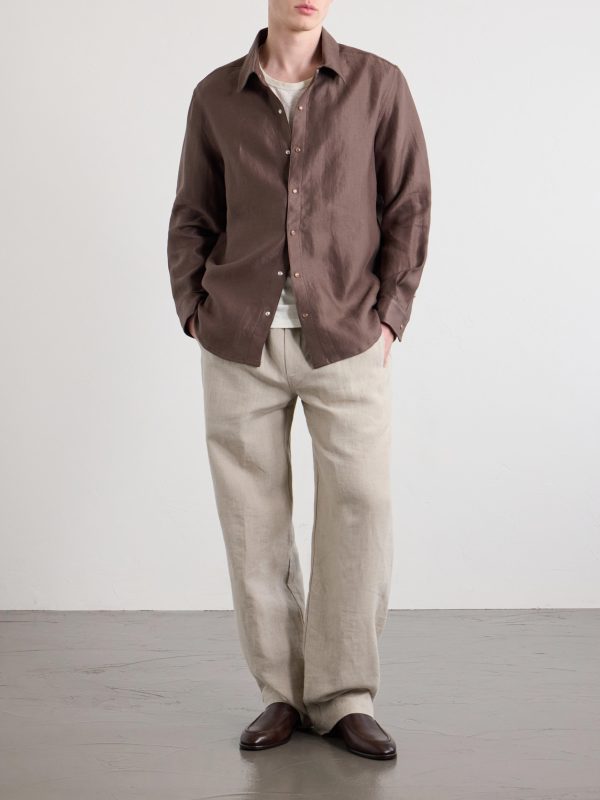 Cocoa Linen Shirt - OU