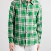Harbor Checked Linen Shirt - FR