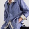 Linen Blouson Jacket - CU