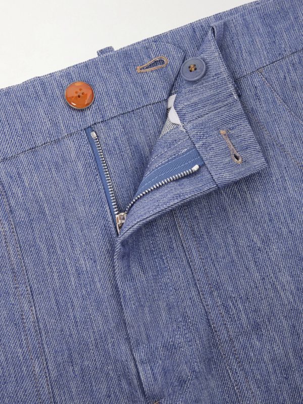 Wide-Leg Linen Trousers - E1 Wide-Leg Linen Trousers - E1