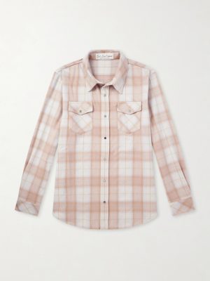 Checked Cashmere Shirt