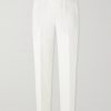 Straight-Leg Linen-Twill Trousers Straight-Leg Linen-Twill Trousers