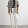 Straight-Leg Linen-Twill Trousers - OU Straight-Leg Linen-Twill Trousers - OU