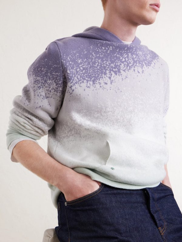 Ombre Cashmere Hoodie - CU Ombre Cashmere Hoodie - CU