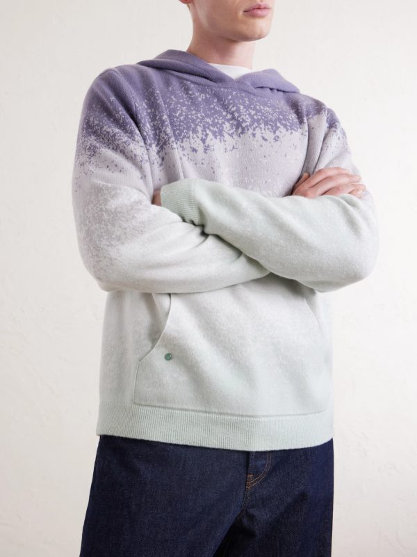 Ombre Cashmere Hoodie - FR Ombre Cashmere Hoodie - FR