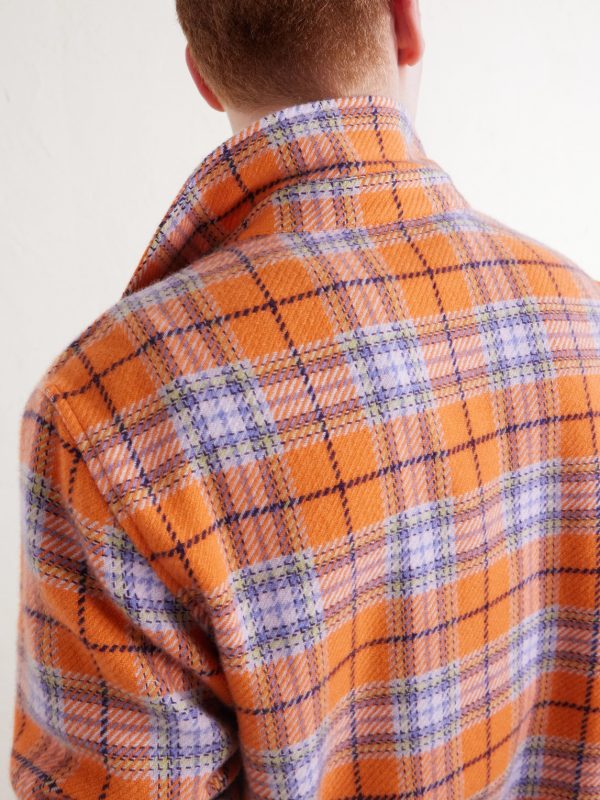 Midnight Sun Checked Cashmere Shirt - E1 Midnight Sun Checked Cashmere Shirt - E1