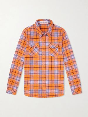 Midnight Sun Checked Cashmere Shirt Midnight Sun Checked Cashmere Shirt