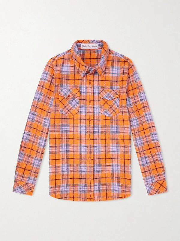 Midnight Sun Checked Cashmere Shirt Midnight Sun Checked Cashmere Shirt