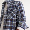 Lightning Checked Cashmere Shirt - CU Lightning Checked Cashmere Shirt - CU