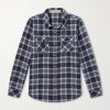 Lightning Checked Cashmere Shirt Lightning Checked Cashmere Shirt