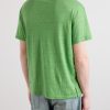 Signature Linen T-Shirt - BK